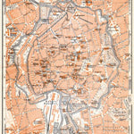 Waldin Braunschweig city map, 1906 digital map