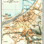 Waldin Bregenz town plan, 1913 digital map