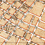 Waldin Breslau (Wrocław) city map, 1906 digital map