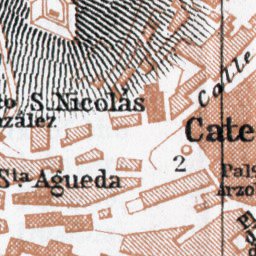 Waldin Burgos city map, 1913 digital map