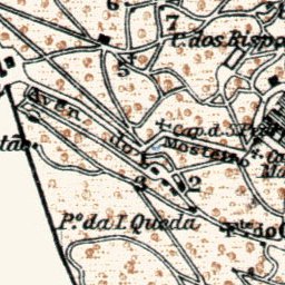 Waldin Bussaco district map, 1913 digital map