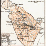 Waldin Bussaco town plan, 1929 digital map