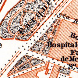 Waldin Cádiz city map, 1899 digital map