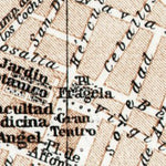 Waldin Cádiz city map, 1913 digital map