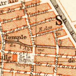 Calais city Map, 1910 by Waldin | Avenza Maps