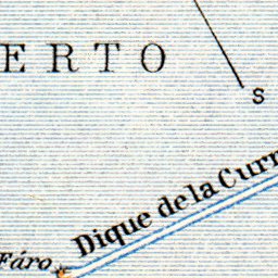 Waldin Cartagena city map, 1929 digital map