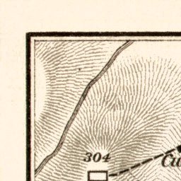 Waldin Castellammare to Calatafimi map, 1912 digital map