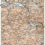 Waldin Central Savoy map, 1909 digital map