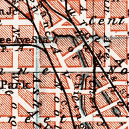 Waldin Chicago, general plan, 1909 digital map