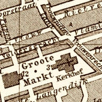 Waldin Delft city map, 1904 digital map