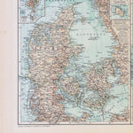 Waldin Denmark Map (in Russian), 1910 digital map