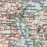 Waldin Denmark Map (in Russian), 1910 digital map