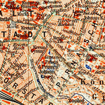 Waldin Dresden city map, 1908 digital map