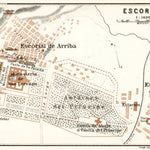 Waldin El Escorial de Arriba (San Lorenzo de El Escorial) town plan, 1913 digital map