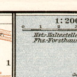 Waldin Elblag (Elbing) environs map, 1911 digital map