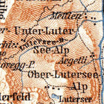 Waldin Engelberg and environs map, 1897 digital map