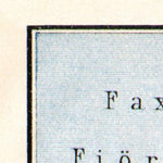 Waldin Environs of Reykjavik (Southwest Iceland) map, 1911 digital map