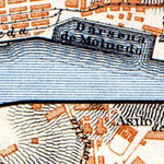 Waldin Environs of Santander map, 1929 digital map