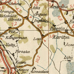 Waldin Estonian Road Map, Plate 11: Rapla. 1938 digital map