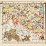 Waldin Estonian Road Map, Plate 13: Mustla. 1938 digital map