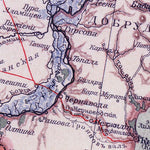 Waldin European Russia Map, Plate 13: West Black Sea. 1910 digital map