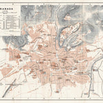Waldin Granada city map, 1911 digital map