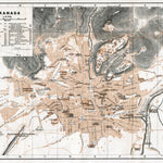 Waldin Granada city map, 1913 digital map