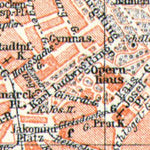 Waldin Graz town plan, 1913 digital map