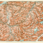 Waldin Grison Alps map, 1897 digital map