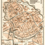 Waldin Groningen city map, 1909 digital map