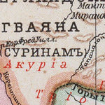 Waldin Guayana Map (in Russian), 1910 digital map