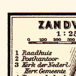 Waldin Haarlem environs map, 1904 digital map