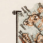 Waldin Hindö - Tromsö - Lyngenfjord - Stjernö tourist route map, 1931 digital map