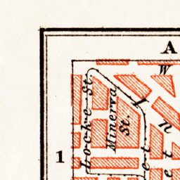 Waldin Indianapolis city map, 1909 digital map