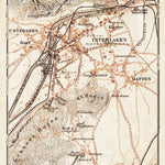 Waldin Interlaken and environs map, 1909 digital map