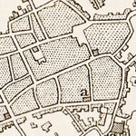Waldin Isnik (Nikaea, İznik), ancient town site map, 1914 digital map