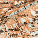 Waldin Jotunheim, region map, 1931 digital map