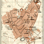 Waldin Kairouan city map, 1909 digital map