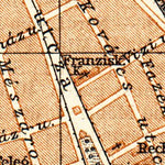 Waldin Kaschau (Košice) city map, 1911 digital map