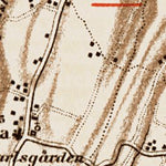 Waldin Kinnekulle district map, 1899 digital map