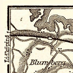 Waldin Kinnekulle map, 1910 digital map