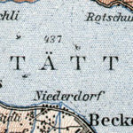 Waldin Lake Lucerne (Veierwaldstättersee) environs map, 1909 digital map