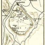 Waldin Laodicea on the Lycus (Laodikeia), site map after G. Weber, 1905 digital map