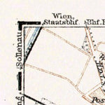 Waldin Laxenburg (to Vienna/bei Wien), 1910 digital map