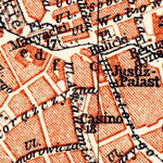 Waldin Lemberg (Львiв, L´viv) city map, 1911 digital map
