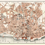 Waldin Lisbon (Lisboa) city map, 1913 digital map