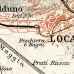 Waldin Locarno environs map, 1909 digital map