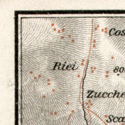 Waldin Locarno environs map, 1909 digital map