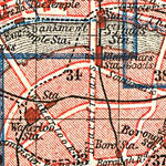 Waldin London, general map, 1909 digital map