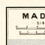 Waldin Madeira island map, 1911 digital map